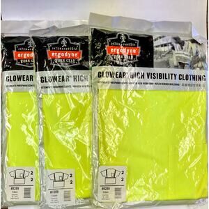 Ergodyne Glowear Visibility Shirts 3 Packs in Total, all XL shirt.